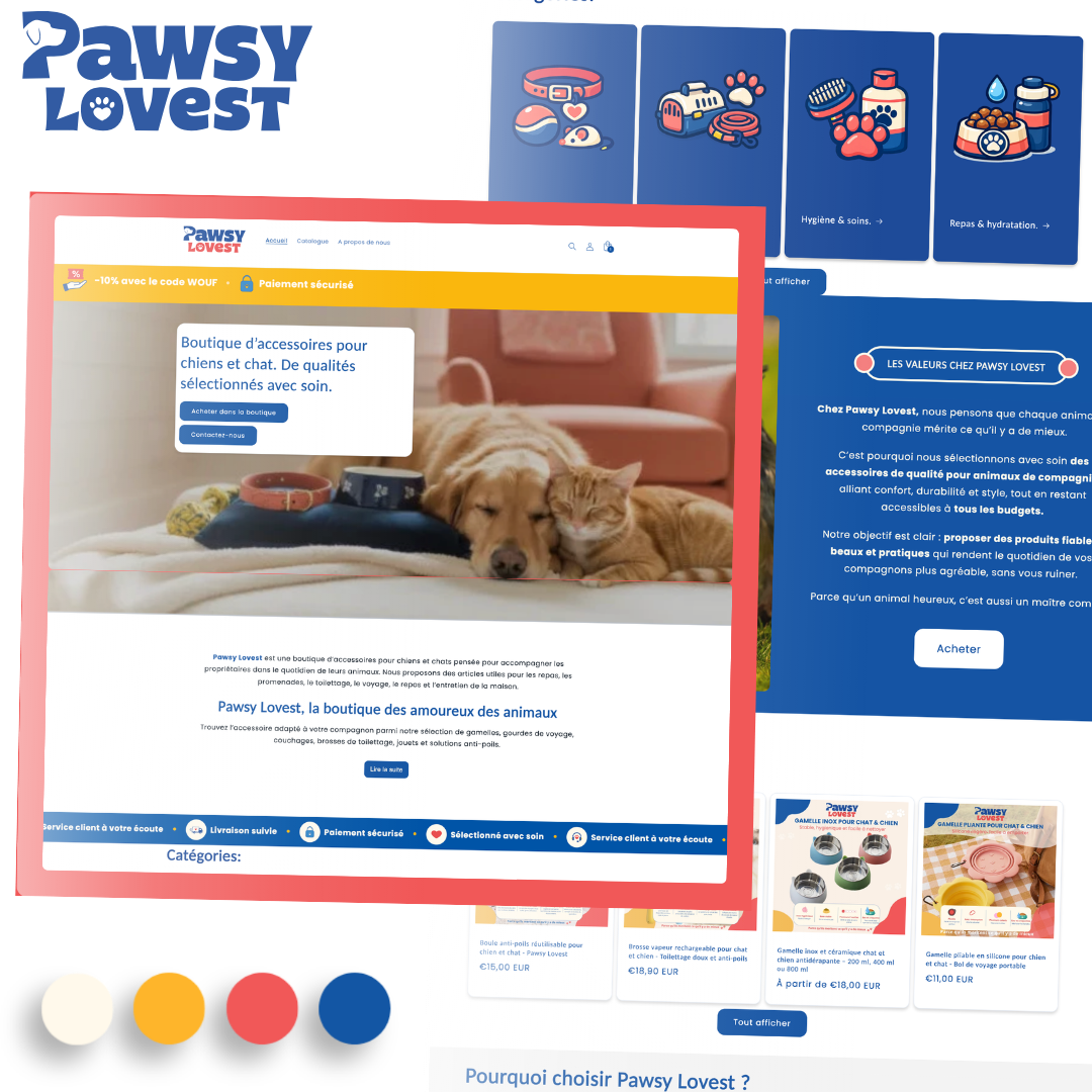 image du moodboard pawsy-lovest