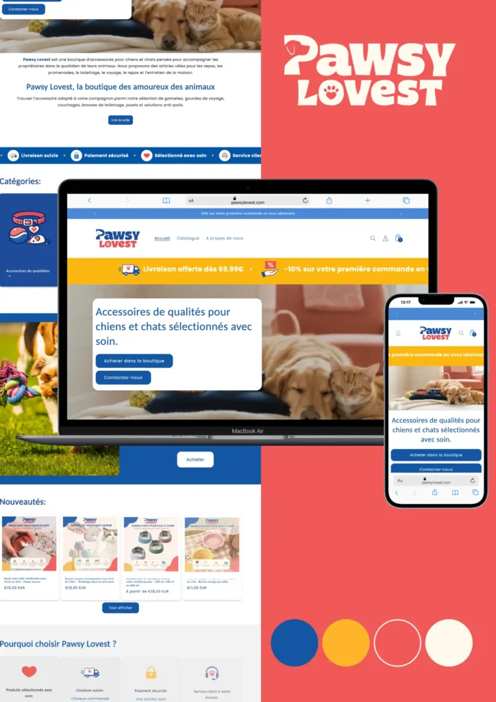 image du site web pawsy-lovest